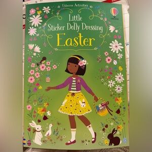 Usborne Little Sticker Dolly Dressing Easter